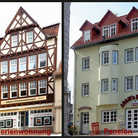 Adams Pension Und Ferienwohnungen Mühlhausen Buitenkant foto