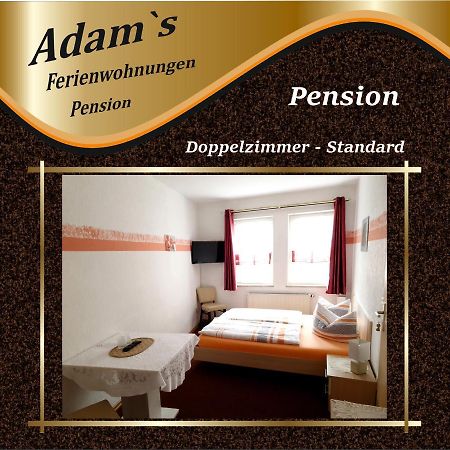 Adams Pension Und Ferienwohnungen Mühlhausen Buitenkant foto
