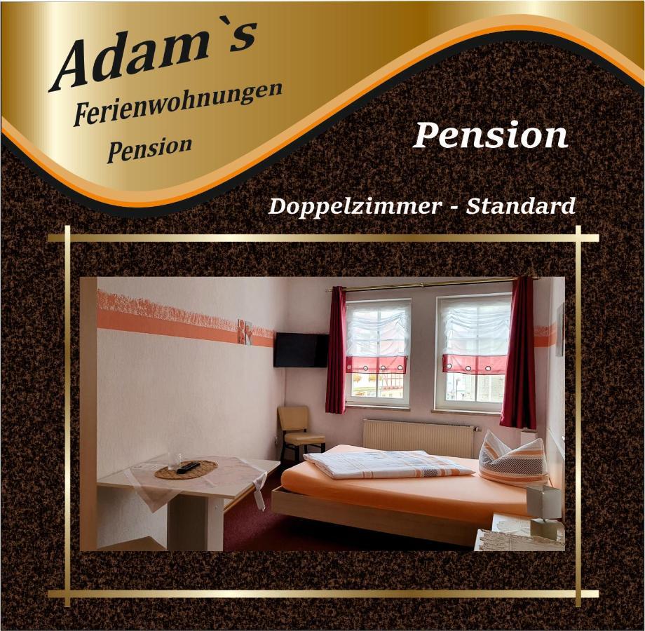 Adams Pension Und Ferienwohnungen Mühlhausen Buitenkant foto
