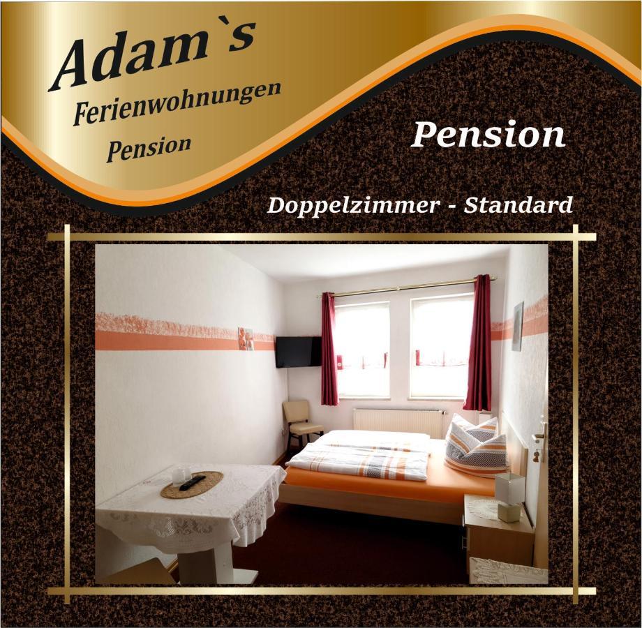 Adams Pension Und Ferienwohnungen Mühlhausen Buitenkant foto