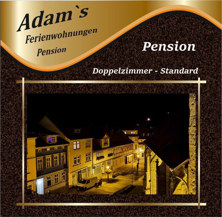 Adams Pension Und Ferienwohnungen Mühlhausen Buitenkant foto