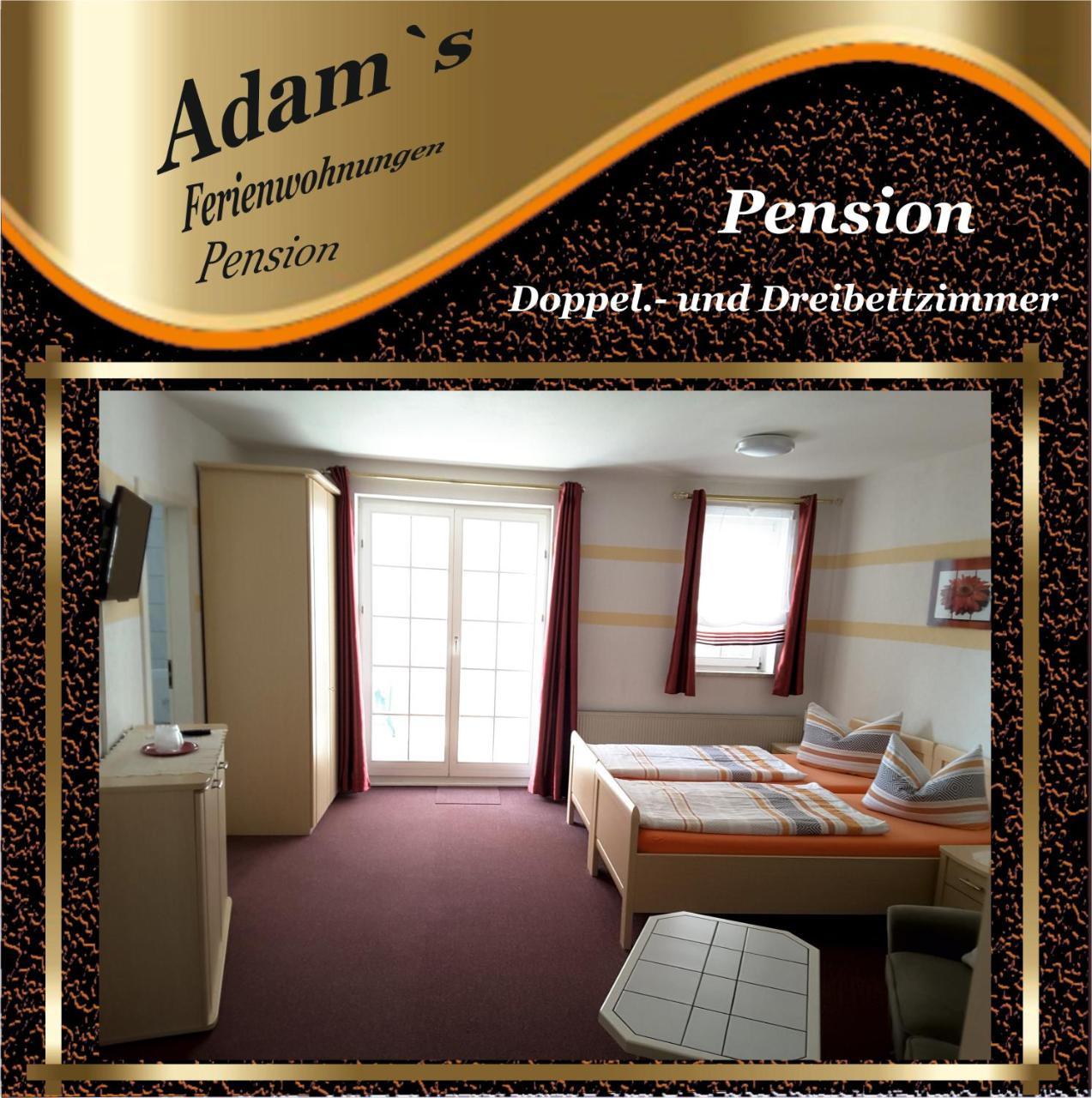 Adams Pension Und Ferienwohnungen Mühlhausen Buitenkant foto