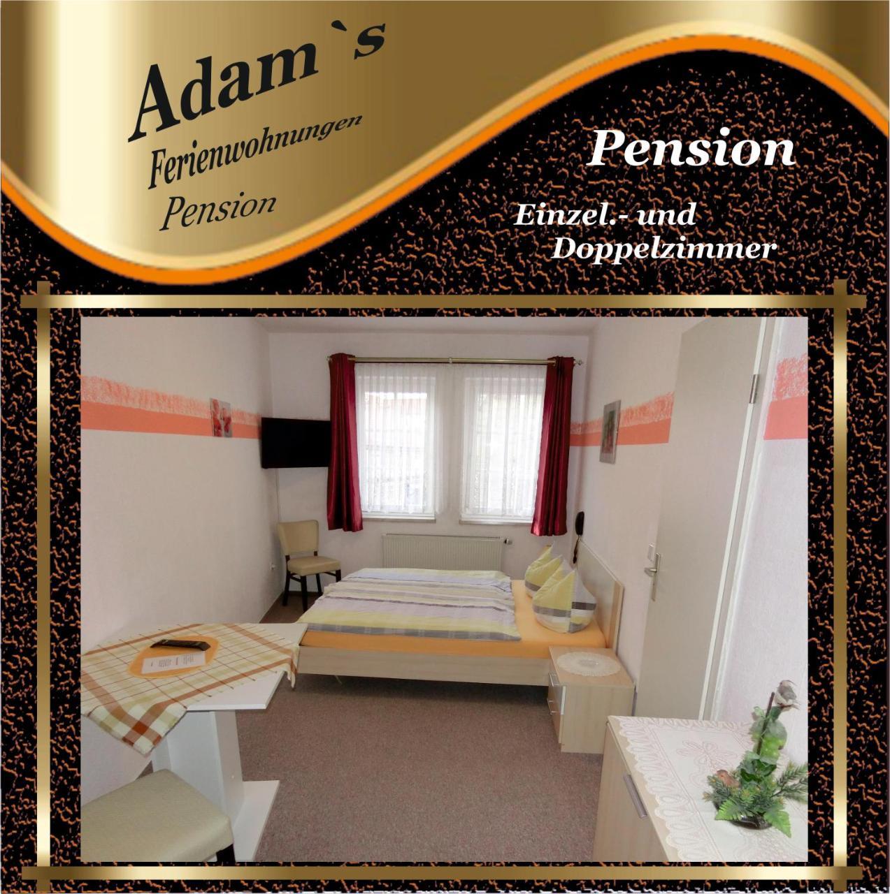 Adams Pension Und Ferienwohnungen Mühlhausen Buitenkant foto