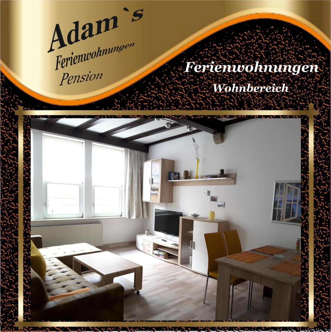 Adams Pension Und Ferienwohnungen Mühlhausen Buitenkant foto