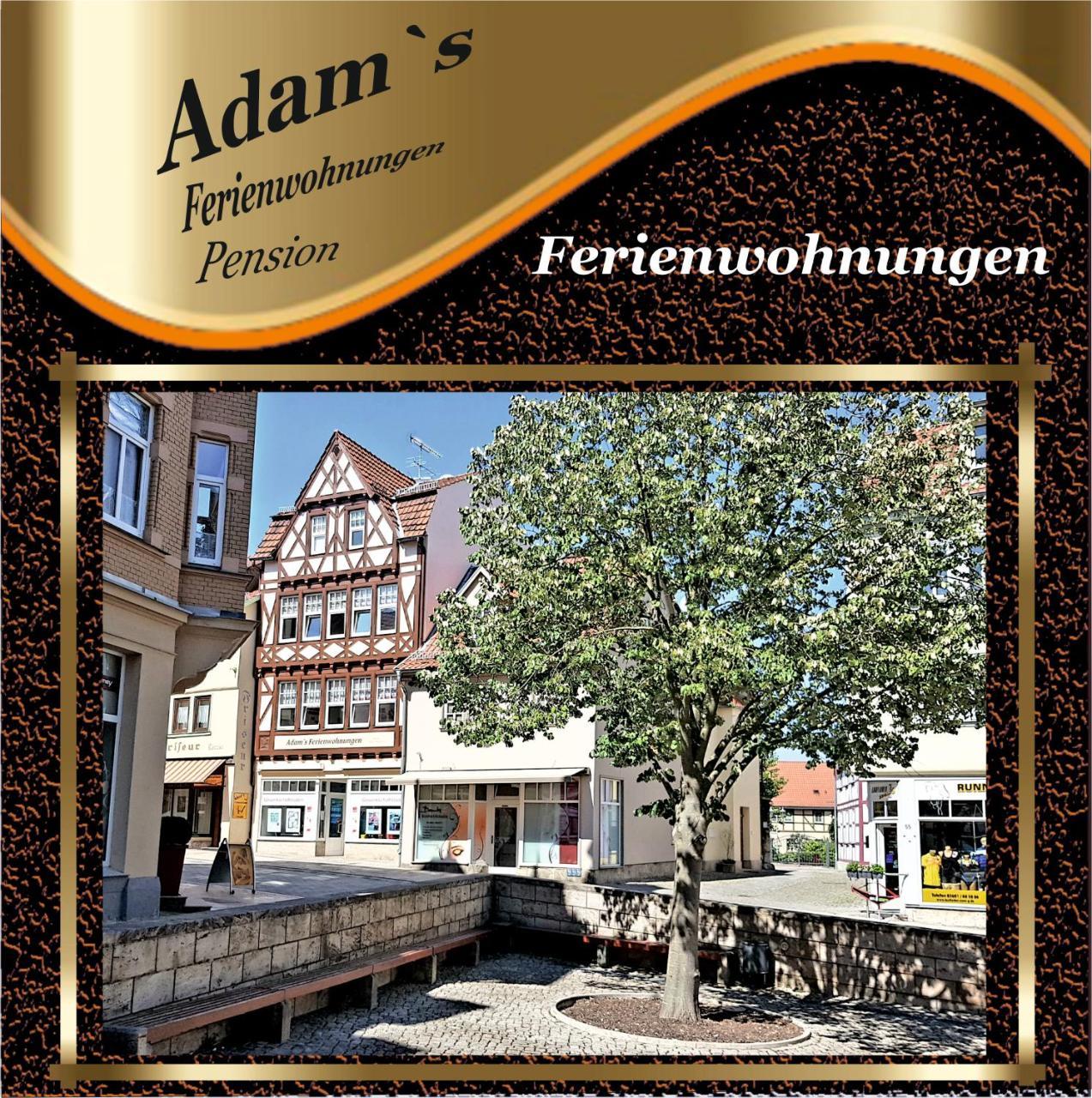 Adams Pension Und Ferienwohnungen Mühlhausen Buitenkant foto