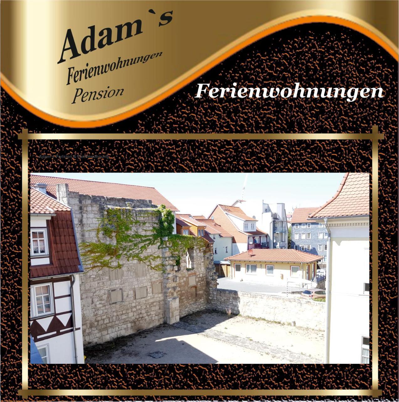 Adams Pension Und Ferienwohnungen Mühlhausen Buitenkant foto