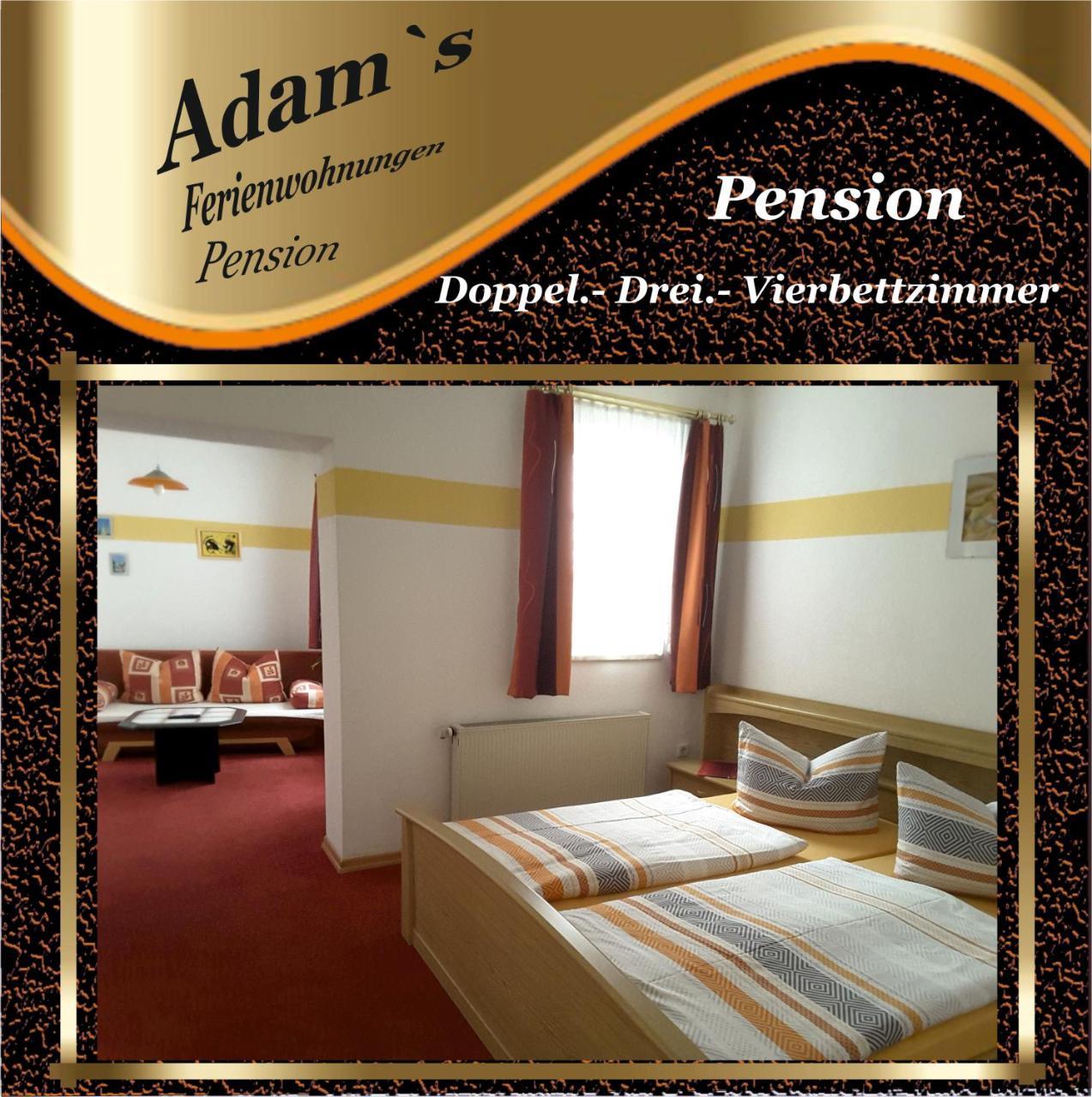 Adams Pension Und Ferienwohnungen Mühlhausen Buitenkant foto