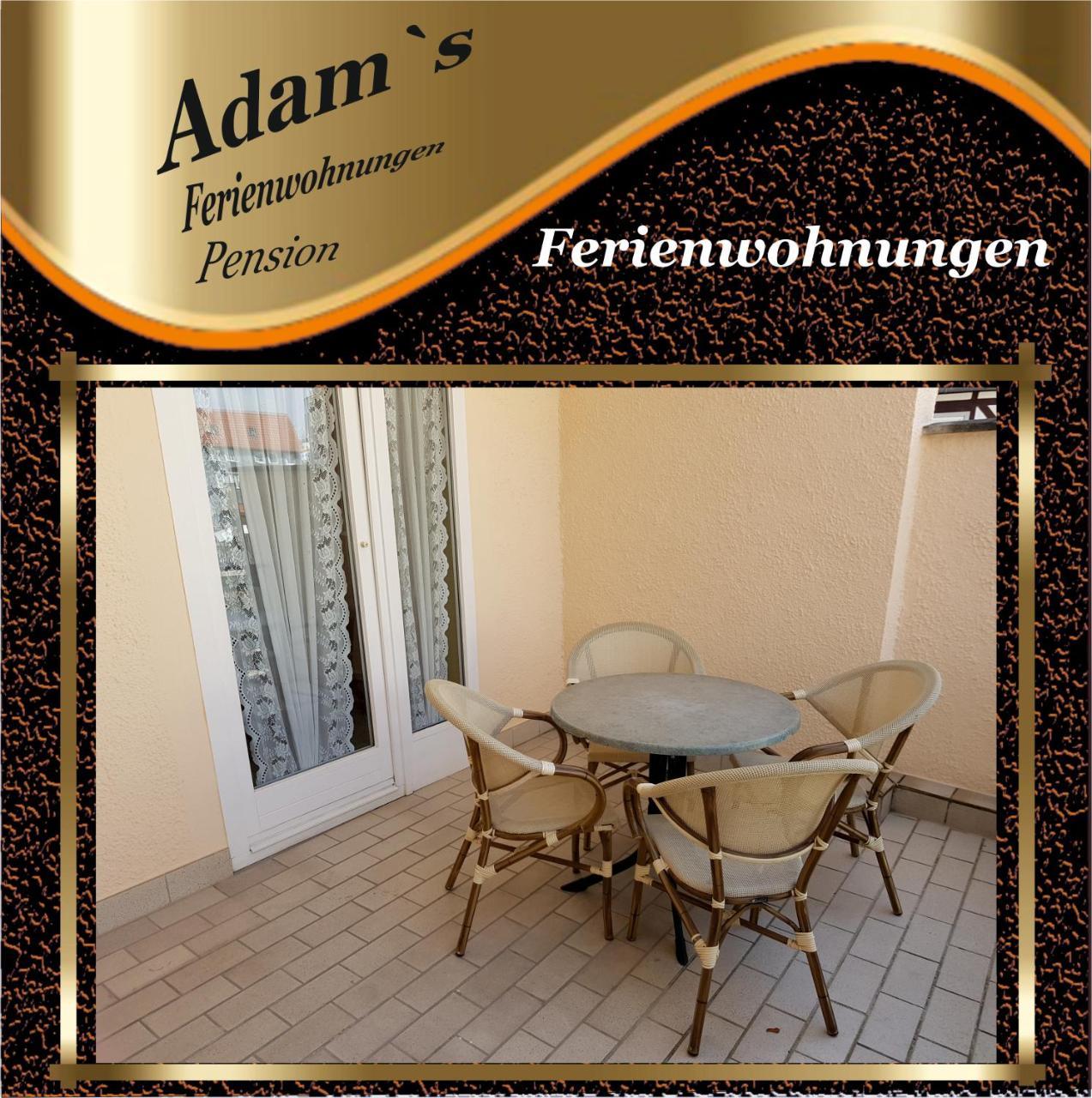 Adams Pension Und Ferienwohnungen Mühlhausen Buitenkant foto